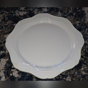 Princess House Cream Dinner Plate